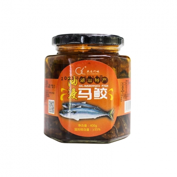 马鲛鱼罐头400g罐装即食鱼肉海鲜熟食下饭菜拌饭午餐香酥